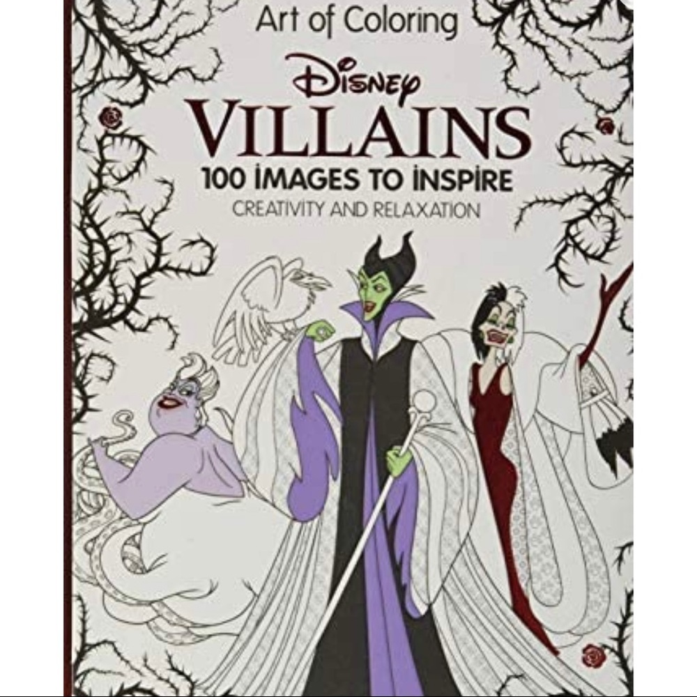 Art of Coloring Disney Villains